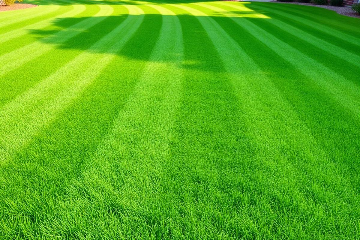 Beautiful professionally maintained lawn in Tulsa, OK